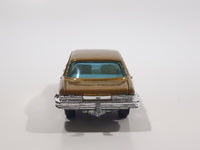 Vintage Yatming No. 1012 Mercedes-Benz 450 SEL Gold Die Cast Toy Car Vehicle - Hong Kong