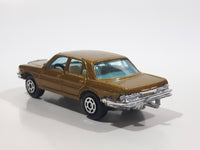 Vintage Yatming No. 1012 Mercedes-Benz 450 SEL Gold Die Cast Toy Car Vehicle - Hong Kong