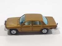 Vintage Yatming No. 1012 Mercedes-Benz 450 SEL Gold Die Cast Toy Car Vehicle - Hong Kong