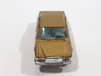 Vintage Yatming No. 1012 Mercedes-Benz 450 SEL Gold Die Cast Toy Car Vehicle - Hong Kong