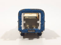 Majorette No. 235 Citroen Acadiane Blue 1/60 Scale Die Cast Toy Car Vehicle with Opening Rear Doors Made in France