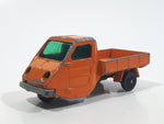 Vintage Corgi Juniors WhizzWheels Reliant TW9 Orange Die Cast Toy Car Vehicle Made in Gt. Britain