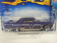 2003 Hot Wheels Pride Rides '57 Cadillac Eldorado Dark Purple Die Cast Classic Toy Car Vehicle - New in Package