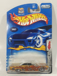 2003 Hot Wheels Dragon Wagons '64 Lincoln Continental Convertible Metalflake Gold Die Cast Toy Car Vehicle - New in Package