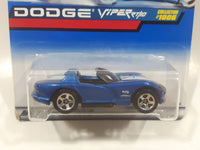 1999 Hot Wheels Dodge Viper RT/10 Blue Die Cast Toy Car Vehicle New in Package