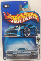 2004 Hot Wheels First Editions 1964 Chevy Impala Light Blue Die Cast Toy Muscle Car Vehicle New in Package