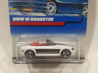 1998 Hot Wheels BMW M Roadster White Die Cast Toy Car Vehicle New in Package