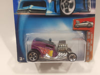 2004 Hot Wheels First Editions Tooned Shift Kicker Metallic Purple Die Cast Toy Car Vehicle New in Package