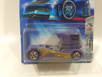 2004 Hot Wheels Final Run Semi-Fast Purple Die Cast Toy Car Vehicle New in Package