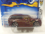 2003 Hot Wheels First Editions Boom Box Metallic Maroon Die Cast Toy Car Vehicle New in Package