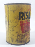 Vintage Shaler Rislone New Improved Engine Treatment One U.S. Quart Metal Can