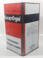 Vintage Deb Swarfega Limited Hand Cleanser 10lbs 4.536kg Red and White Metal Can