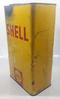 Vintage Shell Canada Limited One Gallon Metal Oil Can