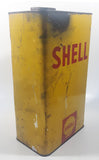 Vintage Shell Canada Limited One Gallon Metal Oil Can