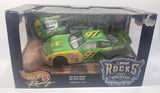 1999 Hot Wheels Racing NASCAR America Rocks #97 John Deere Green 1/24 Scale Die Cast Toy Car Vehicle with 6" Long Miniature John Deere Guitar New in Box