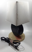 NHL Ice Hockey Puck Shaped Table Desk Lamp Light 14" Tall