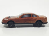 Unknown Brand Grizzly Bear Themed Brown Fur Texture Thin Metal Die Cast Toy Car Vehicle
