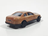 Unknown Brand Grizzly Bear Themed Brown Fur Texture Thin Metal Die Cast Toy Car Vehicle