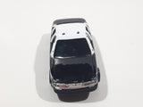 Yat Ming No. 840 Ford Crown Victoria Police Black and White Die Cast Toy Car Vehicle Missing Roof Lights