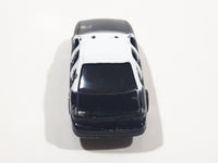 Yat Ming No. 840 Ford Crown Victoria Police Black and White Die Cast Toy Car Vehicle Missing Roof Lights