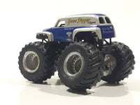 2017 Hot Wheels Monster Jam Grave Digger The Legend Monster Truck Silver and Blue Die Cast Toy Car Vehicle