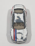 2001 Hot Wheels Company Cars '99 Mustang White Die Cast Toy Car Vehicle