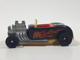 1994 Hot Wheels Roadster Flame Rider Black Die Cast Toy Hot Rod Car Vehicle McDonald's Happy Meal