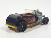 1994 Hot Wheels Roadster Flame Rider Black Die Cast Toy Hot Rod Car Vehicle McDonald's Happy Meal