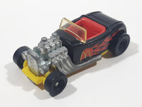 1994 Hot Wheels Roadster Flame Rider Black Die Cast Toy Hot Rod Car Vehicle McDonald's Happy Meal