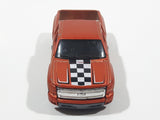 2010 Hot Wheels HW Garage Chevy Silverado Truck Satin Copper Die Cast Toy Car Vehicle Missing Bike