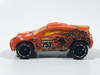 2010 Hot Wheels Jungle Rally Toyota RSC (Rugged Sport Coupe) Orange Die Cast Toy Concept Car SUV Vehicle