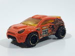 2010 Hot Wheels Jungle Rally Toyota RSC (Rugged Sport Coupe) Orange Die Cast Toy Concept Car SUV Vehicle