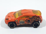 2010 Hot Wheels Jungle Rally Toyota RSC (Rugged Sport Coupe) Orange Die Cast Toy Concept Car SUV Vehicle