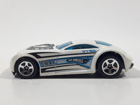 2006 Hot Wheels S.W.A.T. Copter Semi Sir Ominous Pearl White Die Cast Toy Car Vehicle