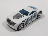 2006 Hot Wheels S.W.A.T. Copter Semi Sir Ominous Pearl White Die Cast Toy Car Vehicle