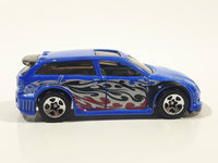 2005 Hot Wheels Dual Cool Audacious Blue Die Cast Toy Car Vehicle 5SP