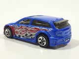 2005 Hot Wheels Dual Cool Audacious Blue Die Cast Toy Car Vehicle 5SP