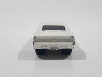 2007 Hot Wheels '69 Mustang Pearl White Die Cast Toy Muscle Car Vehicle