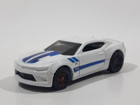 2017 Hot Wheels Camaro Fifty 2016 Camaro SS White Die Cast Toy Car Vehicle