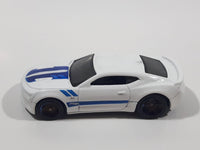 2017 Hot Wheels Camaro Fifty 2016 Camaro SS White Die Cast Toy Car Vehicle