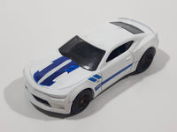 2017 Hot Wheels Camaro Fifty 2016 Camaro SS White Die Cast Toy Car Vehicle