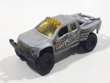 2018 Hot Wheels HW Hot Trucks Sandblaster Truck Metallic Silver Die Cast Toy Car Vehicle