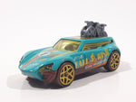 2019 Hot Wheels HW City Tour De Fast Turquoise Die Cast Toy Car Vehicle