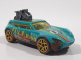 2019 Hot Wheels HW City Tour De Fast Turquoise Die Cast Toy Car Vehicle