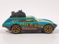 2019 Hot Wheels HW City Tour De Fast Turquoise Die Cast Toy Car Vehicle