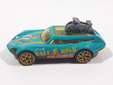 2019 Hot Wheels HW City Tour De Fast Turquoise Die Cast Toy Car Vehicle