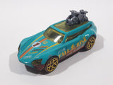 2019 Hot Wheels HW City Tour De Fast Turquoise Die Cast Toy Car Vehicle