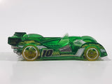 2015 Hot Wheels HW Race X-Raycers Hi-Tech Missile Clear Yellow Die Cast Toy Car Vehicle