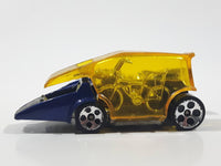 2007 Hot Wheels Wild Things Motor Psycho Popcycle Metalflake Dark Blue Die Cast Toy Car Vehicle