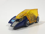 2007 Hot Wheels Wild Things Motor Psycho Popcycle Metalflake Dark Blue Die Cast Toy Car Vehicle